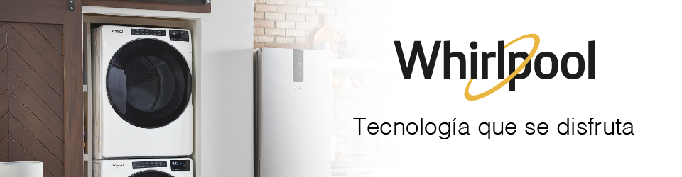 Nevecón 4 puertas Whirlpool con espacios adaptable y anaqueles convertibles de refrigerador a congelador.