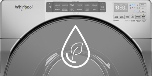 Lavasecadoras Whirlpool 883049602622 con sistema de sensado automático de carga que asigna justo la cantidad exacta de agua evitando desperdicios.