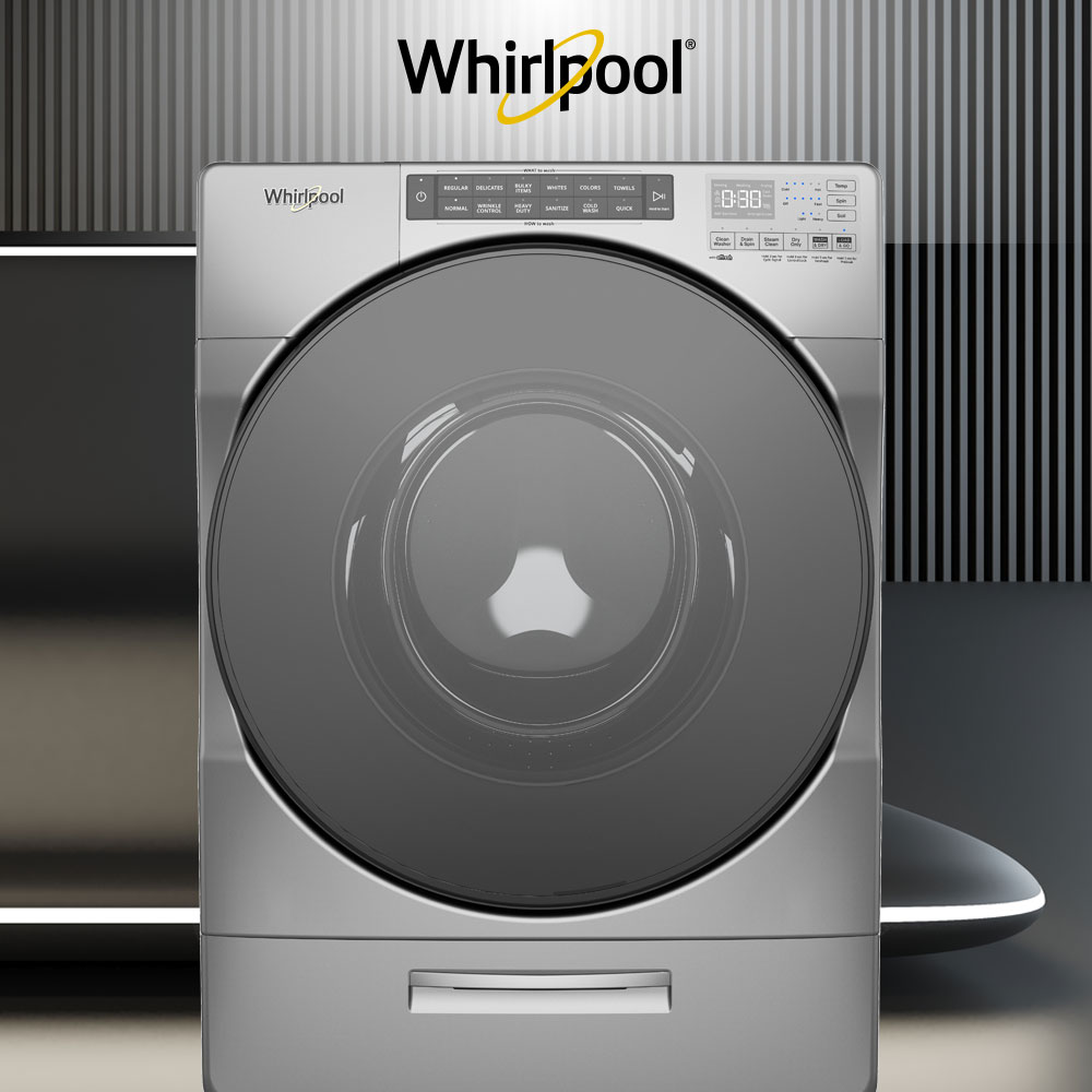 Lavasecadora Whirlpool 883049602622 Con 37 ciclos de lavado y secado. Ahorro de agua con Automatic Load Size Sensing.