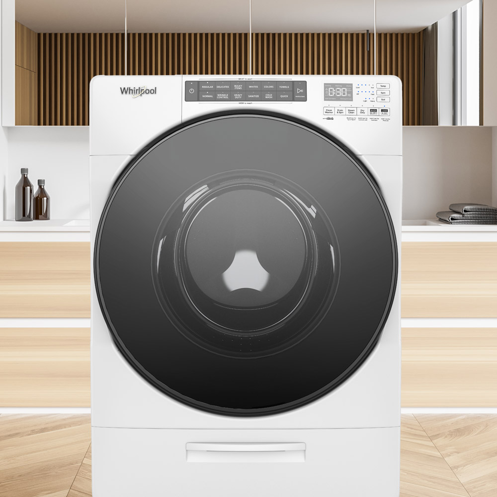 Lavasecadoras Whirlpool 883049602639 con Ciclo de lavado con Vapor y Ciclo Sanitizante para desinfectar prendas y arrancar mejor manchas y mugre.