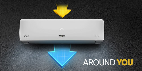 aire acondicionado Whirlpool 883049636405 Diseño simple y Turbo Power.