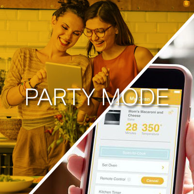 Epezar la preparación desde tu celular o tablet de manera remota con la opción Party Mode. En la Torre de Hornos con horno microondas Whirlpool 883049446882.