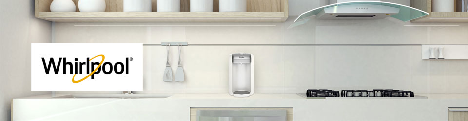 Cubiertas Whirlpool 7501545617409 con capacidad para 5 puestos. Perillas de control.