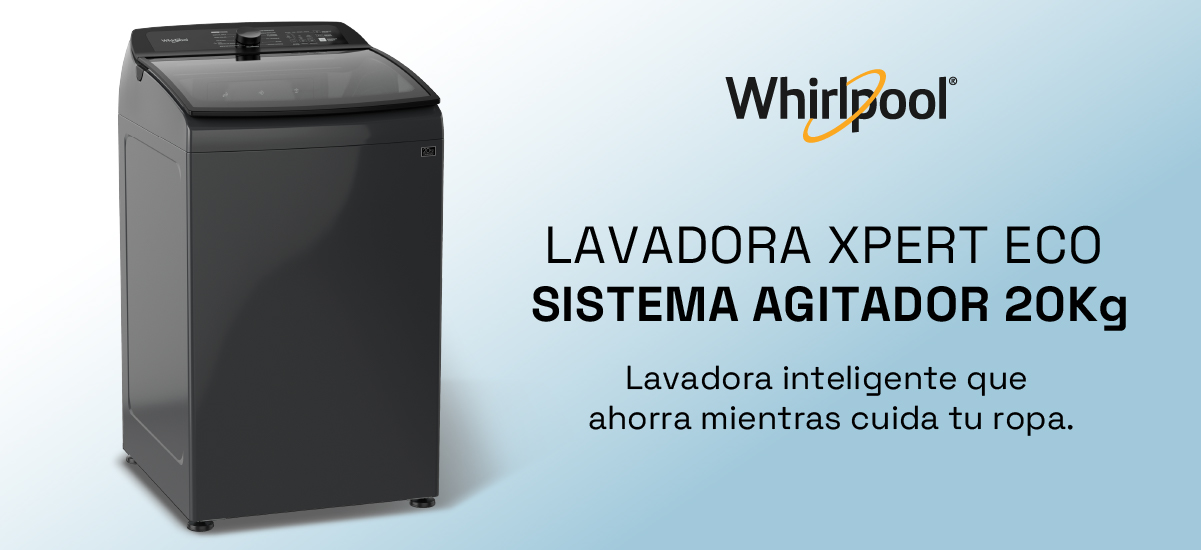 Nevecón 4 puertas Whirlpool 7501545587931 con 5 tecnologías, xpert inverter y con 592 litros de capacidad.