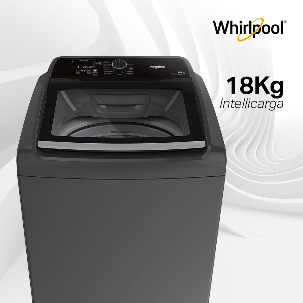 Lavadoras Whirlpool WWG18BSHLA 10 ciclos automáticos y 18 Kg de capacidad.