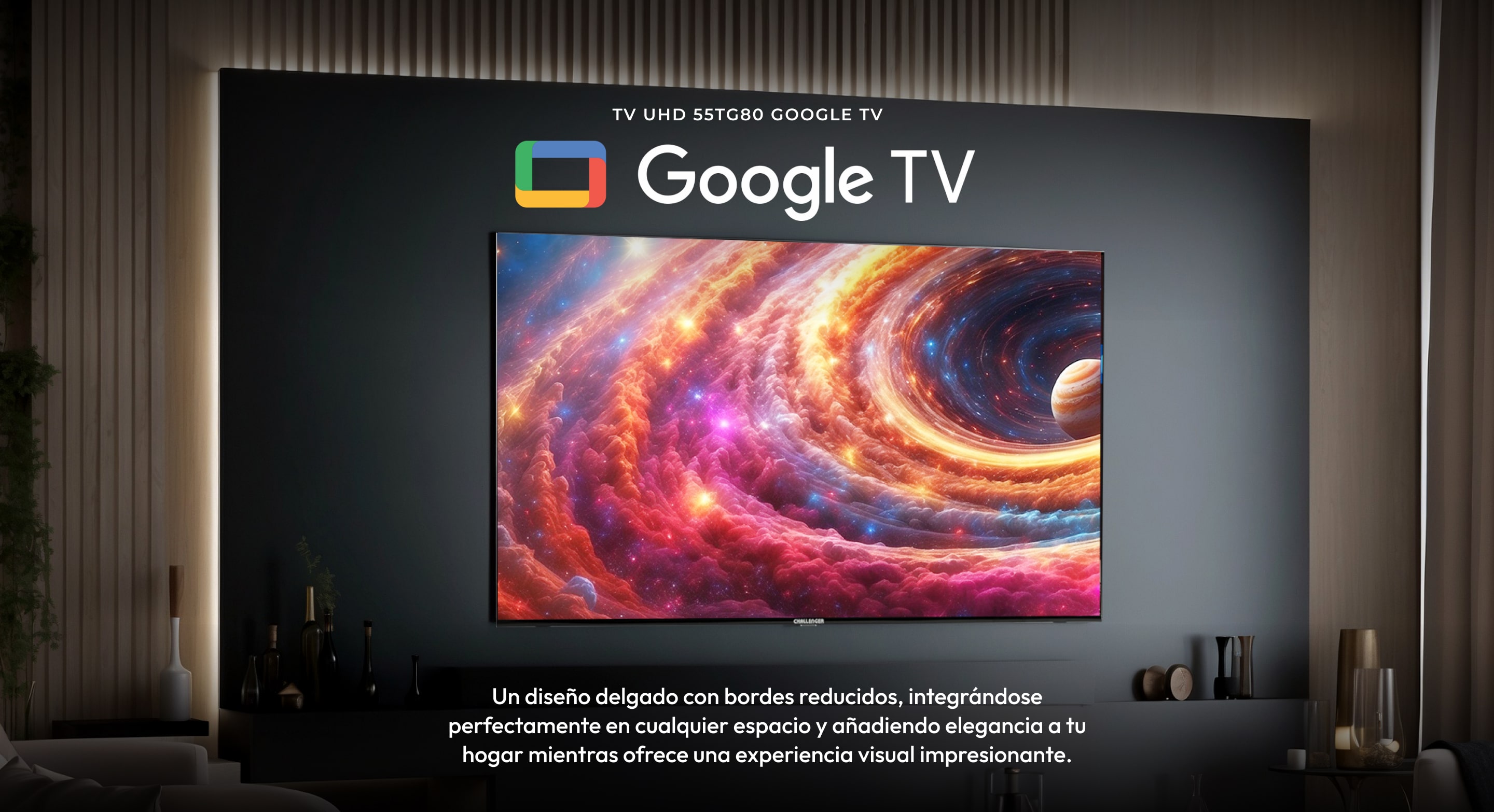 TV UHD 55TG80 GOOGLE TV