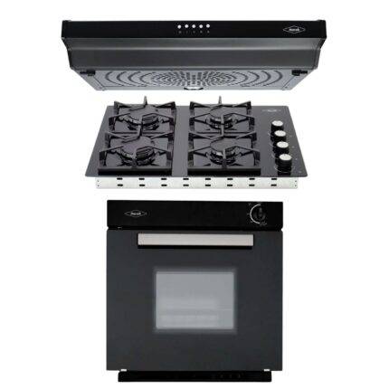 Combo Haceb Campana KALA  + Estufa TANDOORI Cristal + Horno CASIA