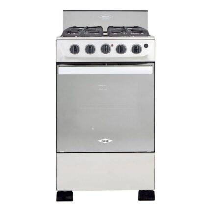 Estufa de Piso HACEB 50cm Gas Natural Romero Ultra Inox